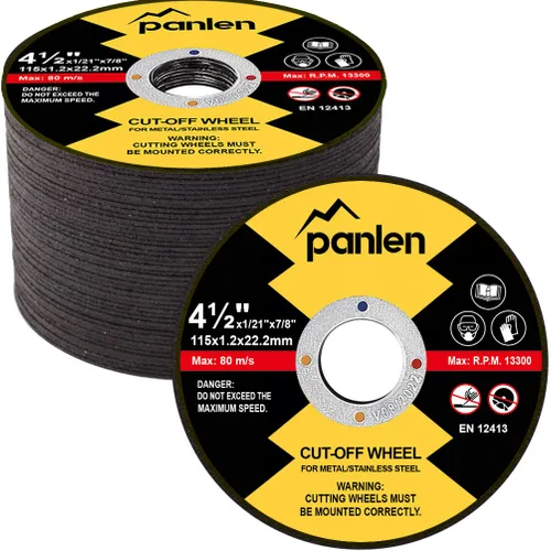 Vista 14 de 3 pulgadas 10 Pack Disco de Corte para Amoladora Troqueladora y Kit de Mandril de Montaje 1/4" 3/8" Arbor