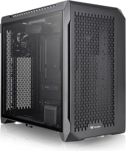 Vista 7 de CTE E600 MX Negro Mid Tower E-ATX Funda con diseño de eficiencia térmica centralizada; malla intercambiable y panel frontal TG; soporte de montaje
