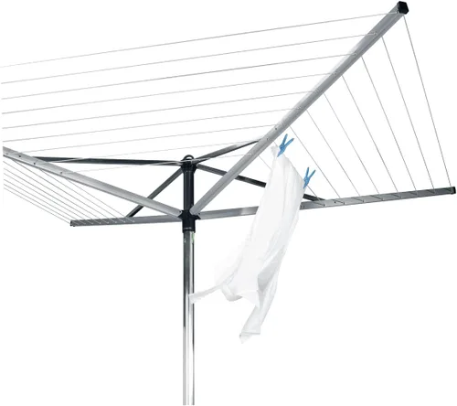 Vista 3 de Brabantia Topspinner - Tendedero giratorio de 4 brazos para exteriores, material resistente a la intemperie, cierre de cremallera, para exteriores
