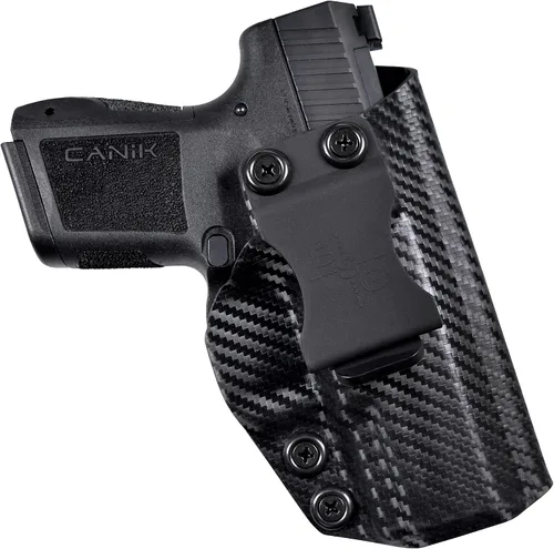 Vista 7 de Funda de perfil completo IWB para Canik Mete MC9 Negro