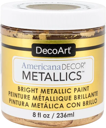 Vista 25 de Decoart DECADMTL-36.16 Americana DecoMetálico 8oz Baya