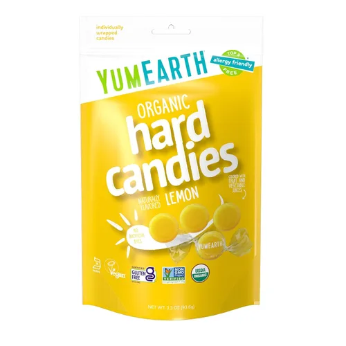 Vista 10 de YumEarth - Gomitas orgánicas con sabor a fruta, sabores surtidos, 1.93 kilogramos / 4.25 libras (paquete de 1), aptas para alérgicos, sin organismos
