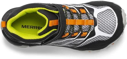 Vista 4 de Merrell Moab FST Mid a/C WTRPF - Zapatillas de senderismo para niños 2-Negro Hv