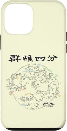 Vista 16 de Funda para iPhone 16 Avatar: The Last Airbender World Map