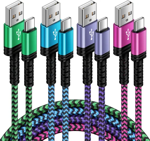 Vista 8 de Samsung - Cable retráctil USB A a USB C para automóvil, cable de teléfono Android C de 3 pies 2 Pack Carplay USBC Cable for Samsung Galaxy S24