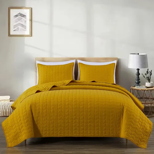 Vista 10 de Chezmoi Collection - Juego de fundas de edredón y fundas de almohada de algodón macizo, estilo vintage, Algodón, Blanco, gemelo