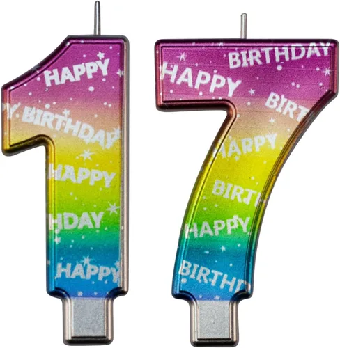 Vista 12 de DERVENTA Vela Grande de Cumpleaños Número 3D Verde Luminoso de 3.7 Pulgadas Celebración de Fiesta Aniversario Decoración Adorno para Pastel 1 Pieza