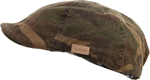 Vista 5 de e4Hats Gorra de hiedra de camuflaje lavado con banda elástica