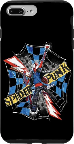 Vista 12 de Marvel Spider-Man: Across The Spider-Verse - Carcasa para iPhone 17, diseño de Spider-Punk