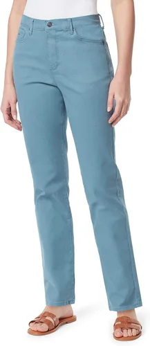 Vista 86 de Gloria Vanderbilt - Pantalones de mezclilla Amanda clásicos de tiro alto y pierna cónica petite para mujer Begonia Bloom