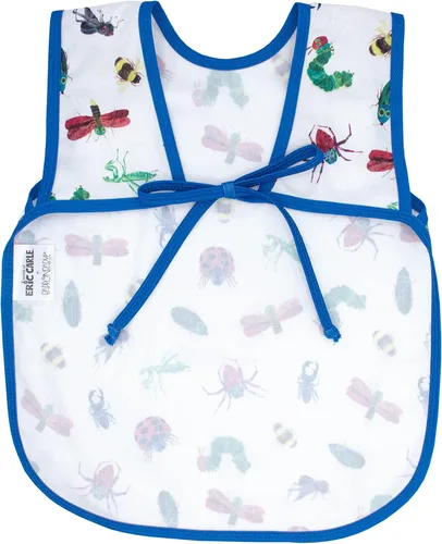 Vista 3 de BapronBaby Eric Carle Bapron - Babero más seguro sin corbata para el cuello - Bebé y niño pequeño - Suave impermeable - Sin PVC, BPA y ftalatos - 6