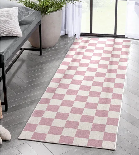 Vista 14 de Well Woven Apollo Flatwoven Modern Squares Alfombra multicolor de 3 pies 3 pulgadas x 5 pies para niños