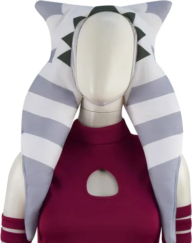 Vista 4 de Disfraz de Tano para adultos, disfraz de Anakin, trajes de Halloween Jedi para mujer