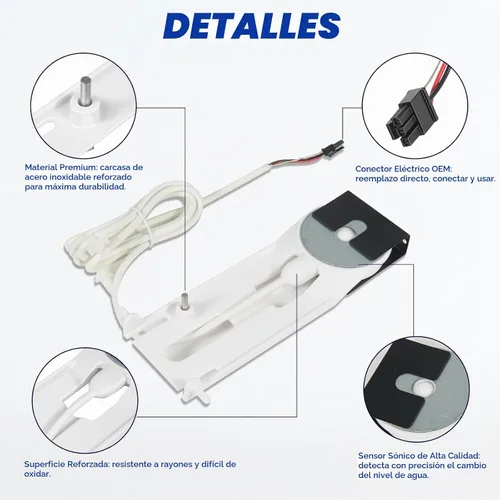 Vista 2 de 000008660 Conjunto de sonda de espesor de hielo compatible con Manitowoc