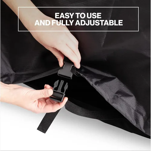 Vista 3 de Funda para bicicleta, impermeable para almacenamiento de bicicletas al aire libre para 1, 2 o 3 bicicletas. Material resistente Ripstop. 2 tipos