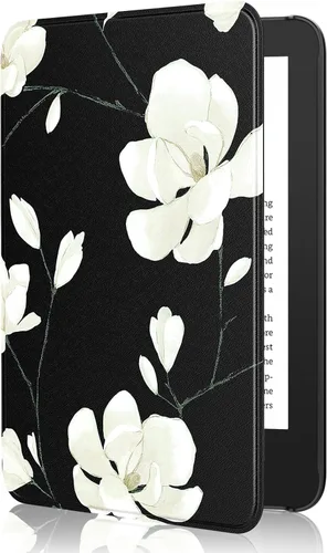Vista 39 de MoKo Funda para Amazon Kindle Basic de 11ª generación 2024/2022 de 6", color negro mezclilla Cubierta ligera para Kindle Basic de 11ª