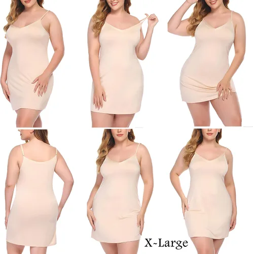 Vista 5 de Avidlove Camisola de mujer con correas espaguetis ajustables, estilo informal, con V profunda, camisón