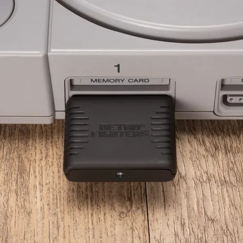 Vista 4 de Retro Fighters Defender Next-Gen PS1 - PS2 - PS3 - PS Classic - Switch & PC Compatible Wireless Controller, Black