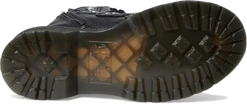 Vista 3 de Dr. Martens Botas de combate con forro de piel de encaje a punta 1460 para mujer