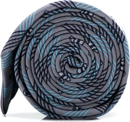 Vista 2 de DC Comics Superman - Corbata de vestir a cuadros grises para hombre, Gris