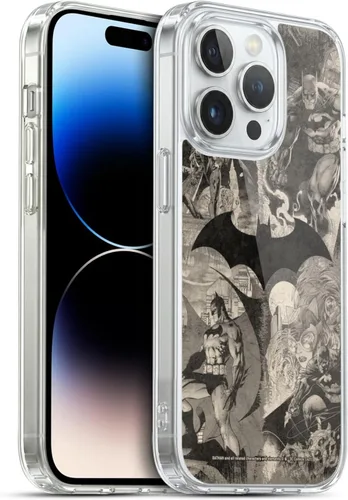 Vista 168 de Head Case Designs Funda de gel Hush con licencia oficial de Batman DC Comics #608 (protección de grado militar) compatible con Apple iPhone 7