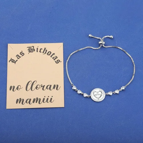 Vista 4 de KEYCHIN Pulsera de música latina, álbum de música, joyería de canción de música latina, regalos para mujeres y niñas