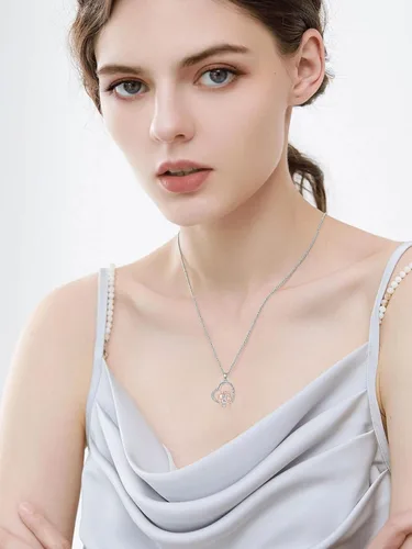 Vista 4 de WINNICACA Gifts for Sister from Brother/Sisters Sterling Silver 01-2 Collar para hermanos y hermanas
