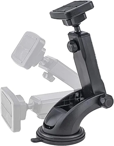 Vista 5 de Dockem DashPro Magno Mount 3.0 Series: soporte magnético para coche para tablero con base de succión, cabezal magnético y brazo de extensión