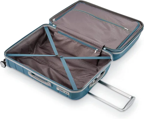 Vista 33 de Samsonite Freeform – Maleta rígida, expandible con ruedas dobles giratorias, Blanco