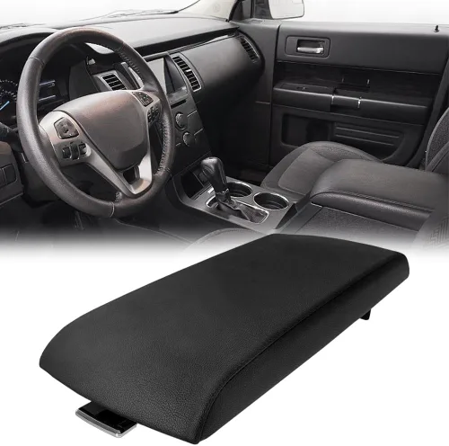 Vista 17 de G-PLUS Tapa de consola central compatible con Explorer Mountaineer 1997-2001 2001 Sport Trac Beige