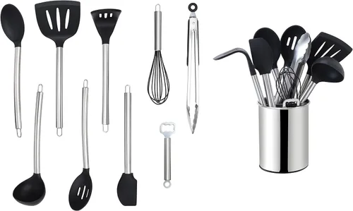 Vista 9 de Echtwerk EW-KS-7010K Utensilios de cocina, 7 piezas, acero inoxidable, cobre