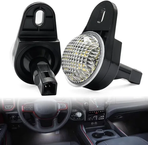 Vista 4 de Luces LED para alfombrilla interior y para salpicadero para Dodge Durango Nitro Ram 1500 2500 3500 1500 Classic LED Ensamblaje de lámpara
