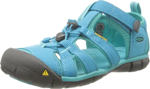 Vista 26 de KEEN Sandalias unisex para niños Seacamp 2 CNX con puntera cerrada Azul Azur/Blanco Estrella