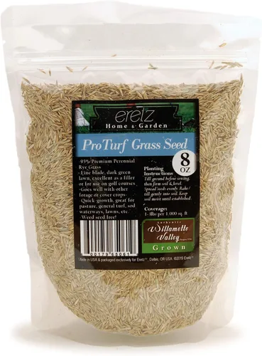 Vista 7 de Semillas de césped perenne ProTurf de Eretz (454g) - ¡Elija el tamaño! Semillas de césped premium cultivadas en el Valle de Willamette, Oregon