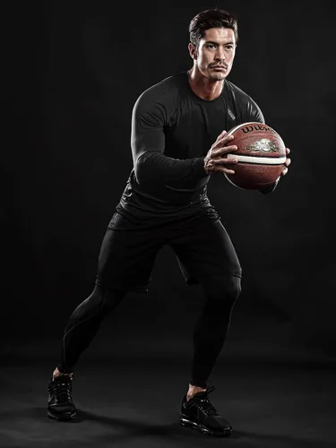 Vista 2 de DRSKIN Paquete de 4, 3 o 1 camiseta de compresión para hombre, manga larga, deportiva, capa base, entrenamiento, correr, atletismo, gimnasio
