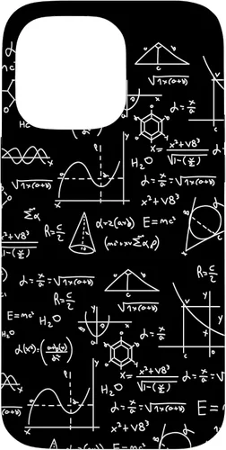 Vista 21 de Funda de regalo divertida para iPhone 16 con fórmula de matemáticas para profesor de matemáticas