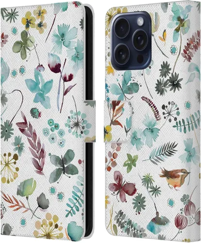 Vista 187 de Head Case Designs Officially Licensed Ninola Butterfly Nature Spring Floral Leather Wallet Case Compatible with Samsung Galaxy A07 4G