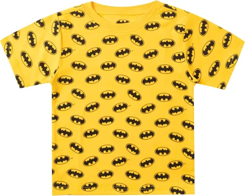 Vista 4 de BATMAN Conjunto de camiseta y pantalones de 3 piezas para niños pequeños y grandes
