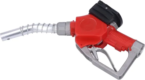 Vista 8 de Fafeicy Boquilla de combustible automática, aleación de aluminio, modelo K28, con medidor digital, apagado automático, bloqueo de 3 posiciones