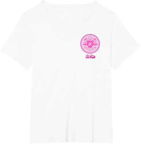 Vista 43 de Barbie The Movie - Camiseta con insignia de Ken Flamingo, Negro