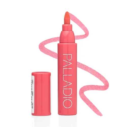 Vista 13 de Palladio Tinte de labios, fórmula hidratante e impermeable, aspecto de color mate, color de labios de larga duración para uso durante todo el día