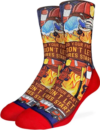 Vista 32 de Good Luck Sock Men's Occupation and Work-Themed Socks, Adult