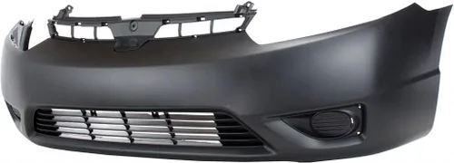 Vista 5 de Para Honda Civic Bumper Cover 2006 2007 2008 Delantero Imprimado Coupe HO1000237 04711SVAA90ZZ