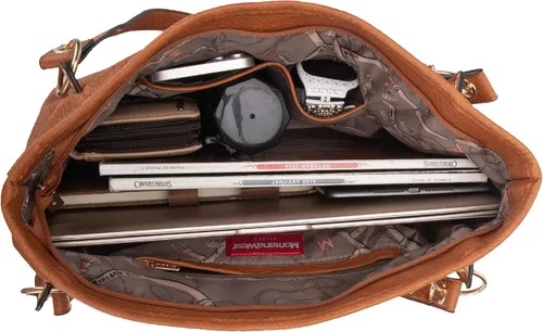 Vista 6 de Montana West Bolso de mano para mujer, bolso de hombro con bolsa extraíble para monedas