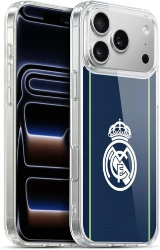 Vista 72 de Head Case Designs Funda de gel con licencia oficial del Real Madrid CF azul [protección de grado militar] compatible con Apple iPhone 7 Plus/iPhone