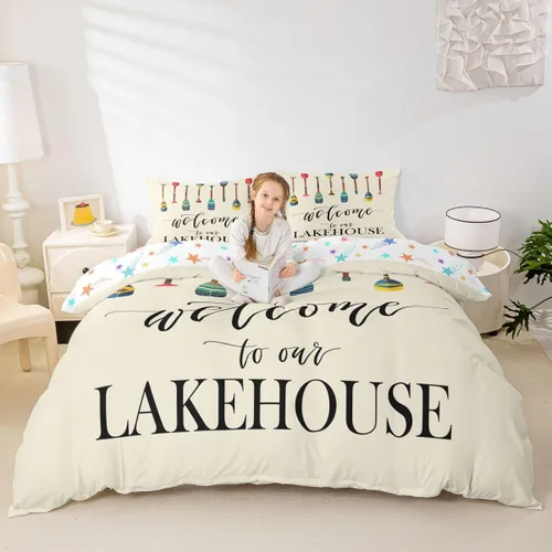 Vista 41 de Erosebridal Funda de edredón de ancla náutica, juego de ropa de cama con brújula oceánica, tamaño individual para niños, adolescentes, adultos