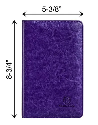 Vista 6 de Organizador de joyas de viaje compacto con cremallera completa para collares pulseras y anillos rojo