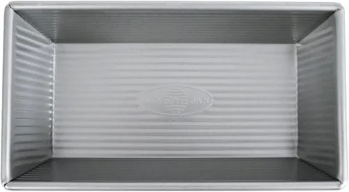 Vista 12 de Molde de aluminio USA Pan, para hacer pan de molde de 1 libra, gris