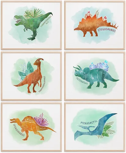 Vista 20 de Always Be Yourself Unless You Can Be A Dinosaur - Impresión artística sin marco, 8 x 10 pulgadas, arte inspirador para habitación de niños