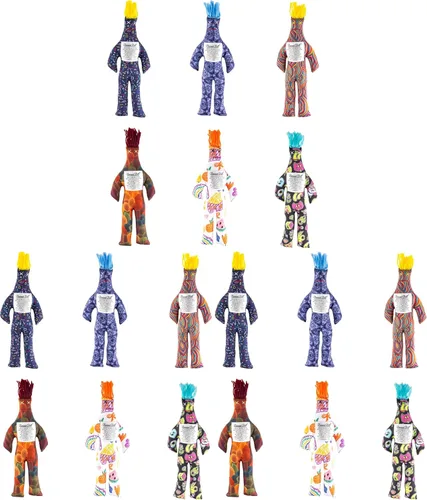Vista 15 de Dammit Doll XL - Divertido regalo de broma para aliviar el estrés, color aleatorio, para aliviar la ira y la frustración, elefante blanco o muñeca
